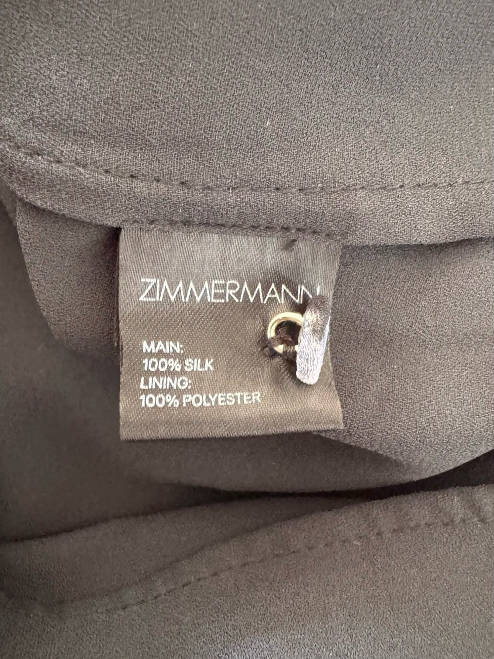 Zimmermann Black Sheer Romper with Lavender and Tan Floral Print - Picture 9 of 11